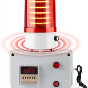 Kbaoele Industrial Timer Alarm Reset Button Volume Control-0
