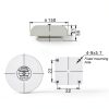 Thincol Fire Alarm Industrial 95dB Aluminum Base Durable-5