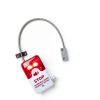 Nmifoan Door Alarm 110dB Siren Battery Powered Red White-2