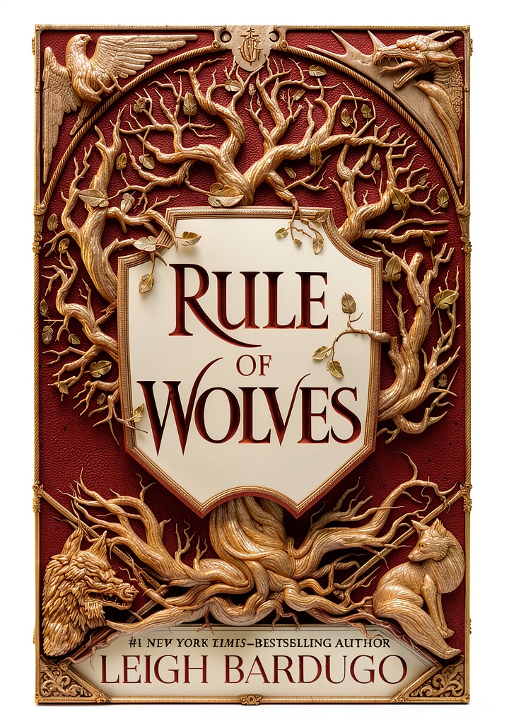 King of Scars Duology ebook cover on a digital device