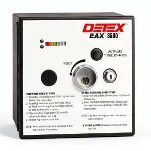 Detex EAX3500 Exit Alarm Wall Mount Rechargeable Battery-0