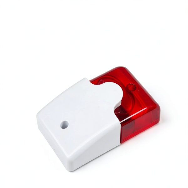 Nmifoan Door Alarm 110dB Siren Battery Powered Red White-4