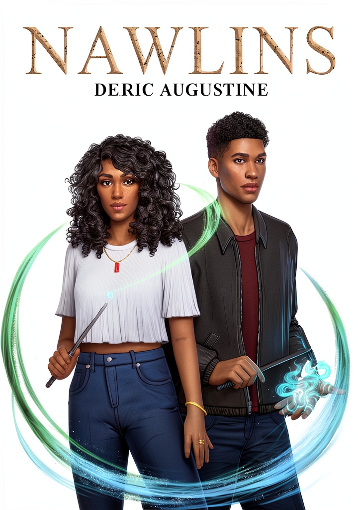 Magical realism eBook cover featuring wizards and witches in a fantasy setting