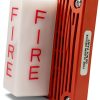 Cooper Wheelock ADA Compliant Warning Alarms Red-1