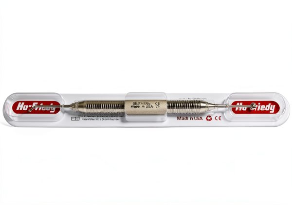 Burnisher Hu-Friedy BB27/296 Double End #6 Satin Steel Handle-0
