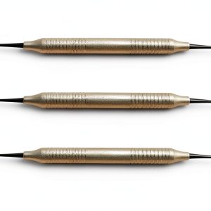 Ball Burnisher #18 Double End Black Tip Stainless Steel Artifol-0