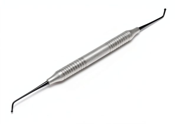 Ball Burnisher #18 Double End Black Tip Stainless Steel Artifol-3