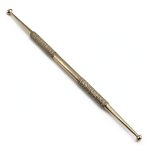 DDP Ball Burnisher #28/29 Double Ended Solid Handle Stainless Steel-0