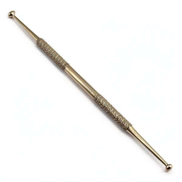 DDP Ball Burnisher #28/29 Double Ended Solid Handle Stainless Steel-0