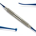 Dental Beavertail Ball Burnisher Direct Instruments Blue Titanium-0