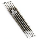 WSI Dental Burnisher #21 Acorn Double-Ended 5 Pack Stainless Steel-0