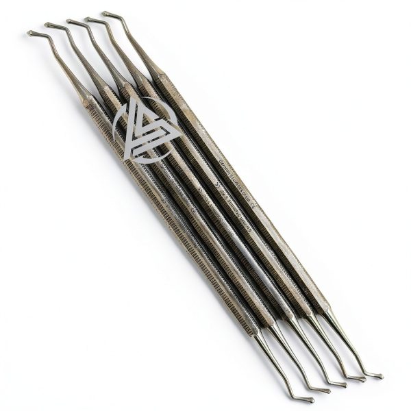WSI Dental Burnisher #21 Acorn Double-Ended 5 Pack Stainless Steel-0