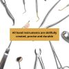 Dental Burnisher SurgiMac 27/29 Set of 3 Stainless Steel Ball/Football-6